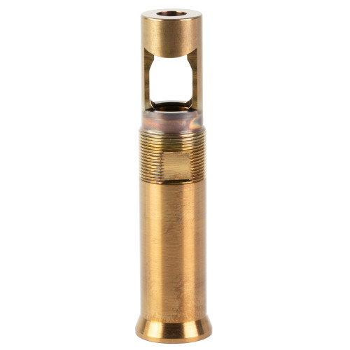 Otter Creek Labs OTB Muzzle Brake 17-4 Steel Raw Heat Treat Gold Finish - Image 1