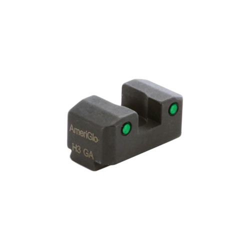 Ameriglo Hellcat OSP Sight Set 0.300in Rear Sight Green Tritium