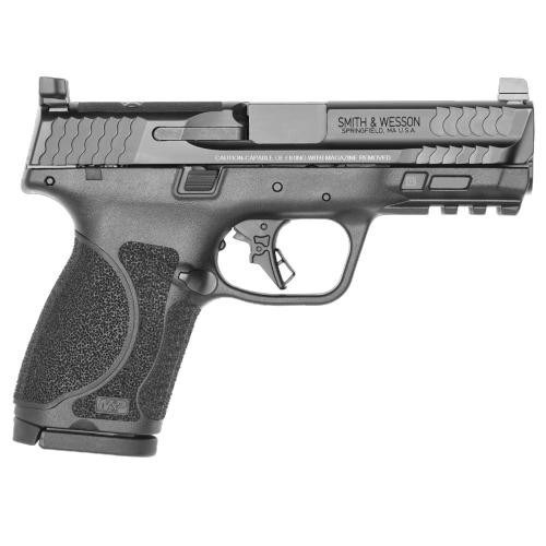 Smith & Wesson M&P 9 M2.0 9mm Luger Pistol 4" Barrel 15+1 Round Black (Optics Ready, Includes 2 Magazines, Ambidextrous Slide Stop)