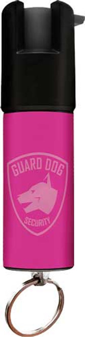 Guard Dog Security Pepper Spray 0.5 oz Pink Keychain