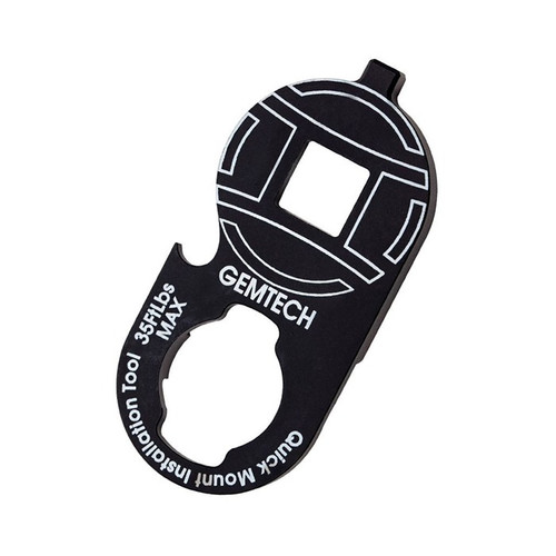 Gemtech Quickmount Installation Tool Steel Black