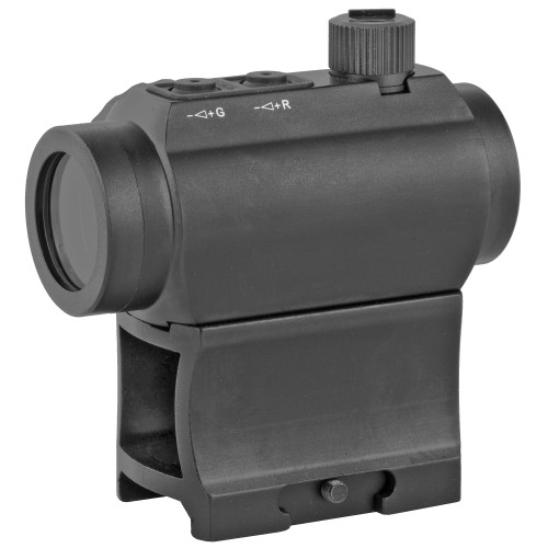 Konus Nuclear Mini Red Dot Sight with Dual Riser Mount Matte - Image 1
