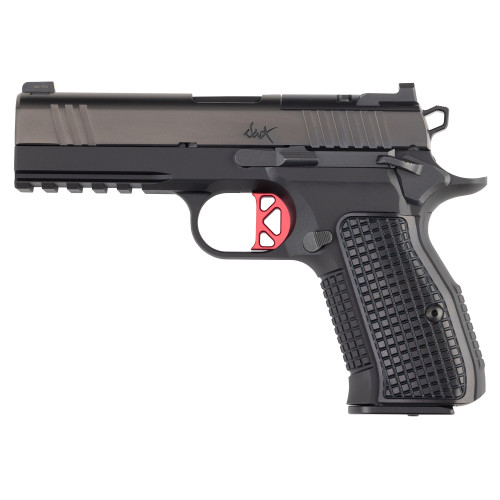 Dan Wesson DWX Compact 9mm Luger Pistol 4" Barrel 10+1 Round Black Nitride Optics Ready