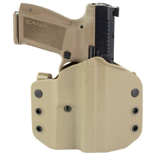 Canik METE SF 9mm Luger Pistol 4.19" Barrel 15+1 Round Flat Dark Earth Slide Black Grip