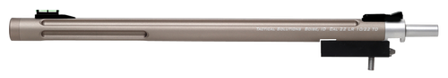 Tactical Solutions 1022TDQS X-Ring Barrel 22 LR 16.50" Quicksand Finish Aluminum with Fluting, Threading & Sights for Ruger 10/22 Takedown