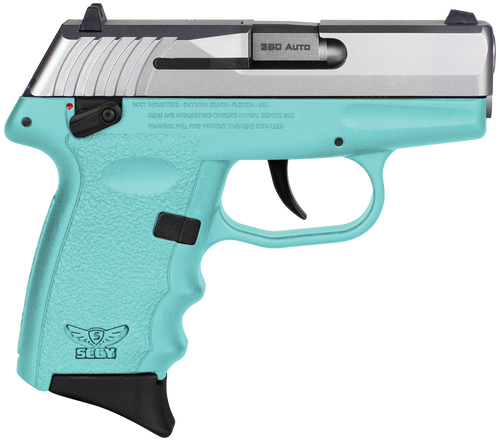SCCY CPX-4 TT .380 ACP Pistol 2.96" Barrel 10+1 Rounds Blue