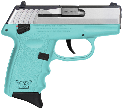 SCCY CPX-4 TT .380 ACP Pistol 2.96" Barrel 10+1 Rounds Blue