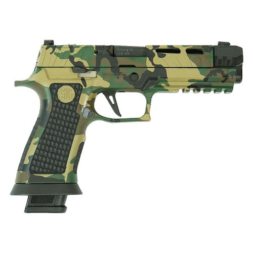 Sig Sauer P320 Spectre Comp Handgun 9mm Luger 4.6" Barrel 21rd Magazines Woodland Camo Sig Sauer P320 Spectre Comp Handgun 9mm Luger 4.6" Barrel 21rd Magazines Woodland Camo