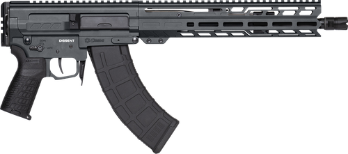CMMG Dissent MK47 7.62x39mm Pistol 12.5" Barrel 30+1 Round Black Nitride (Sniper Gray Cerakote)