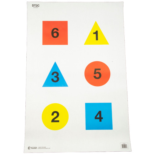 Action Target Command Training Target 100 Pack Action Target Command Training Target 100 Pack