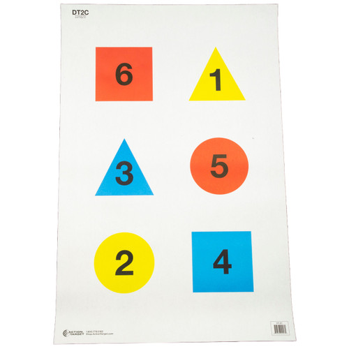 Action Target Command Training Target 100 Pack