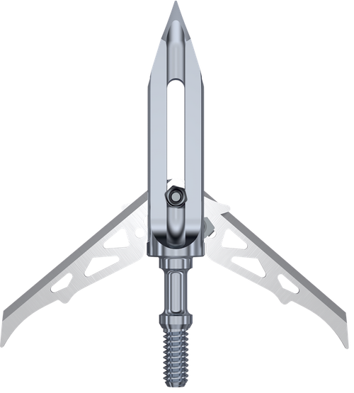 Ravin Crossbows R100 Broadhead 100 Grain 2" Cut Titanium Blades Silver 3 Pack