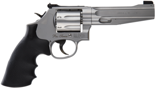 Smith & Wesson Performance Center Pro Series Model 686 Plus 357 Magnum Revolver 5" Stainless Barrel 7 Round Black Grip
