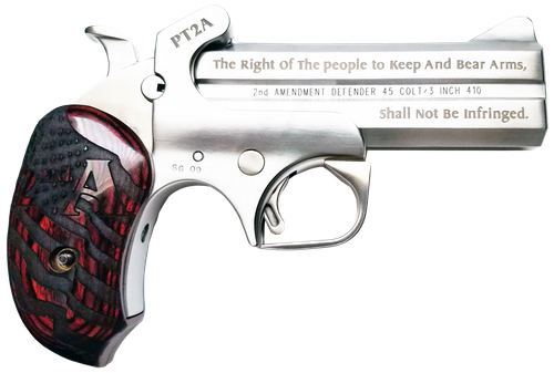 Bond Arms 2nd Amendment .357 Magnum/.38 Special Revolver 4.25" Stainless Barrel