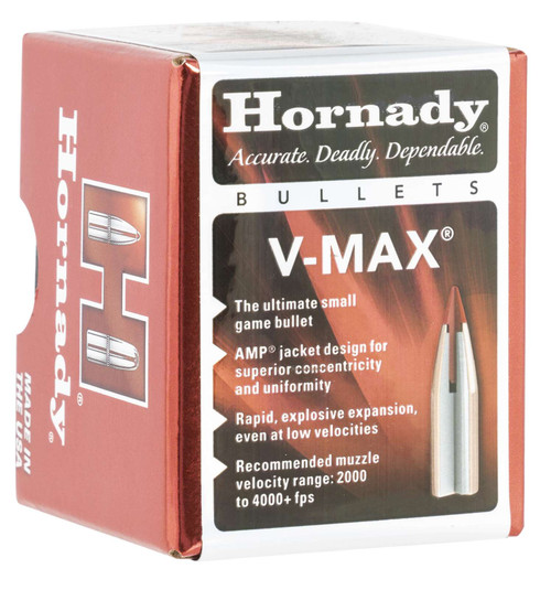 Hornady V-Max 6mm .243 75 gr V-Max 100 Per Box