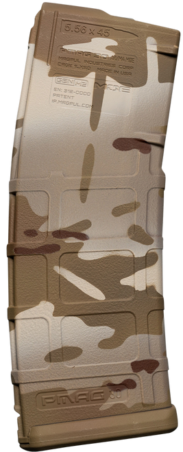 Weapon Works PMAG GEN M2 MOE 30rd 5.56x45mm NATO Polymer Magazine MultiCam Arid