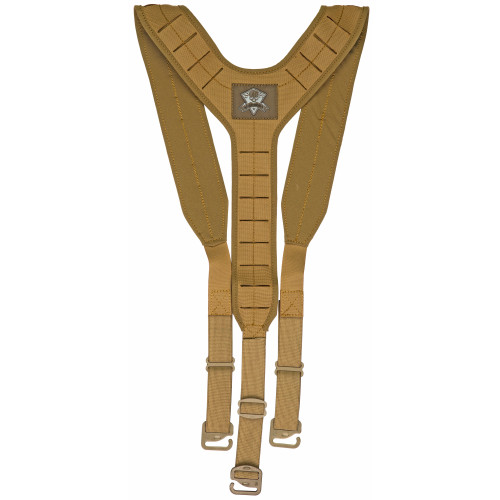 Grey Ghost Precision UGF Belt 3-Point Suspender Harness Coyote