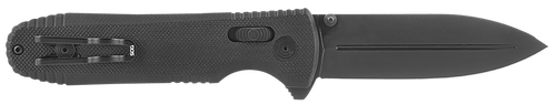 Sog Pentagon XR LTE Folding Knife 3.60" Spear Point CTS XHP Blade Black G10 Handle