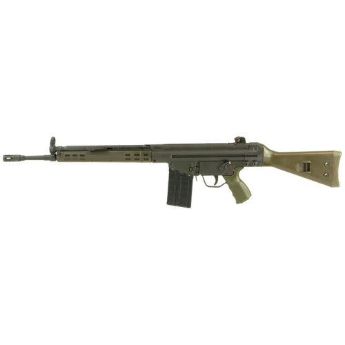 PTR 91 GI Semi Automatic Rifle .308 Winchester 18" Barrel Green Furniture