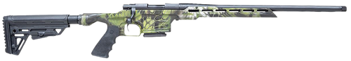 Howa HMXL762KAC M1500 Mini Excel Lite Bolt Action Rifle 7.62x39mm 20" Threaded Barrel Black Folding Stock Kryptek Altitude HTI Chassis