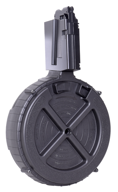 Mauser M-15 110-Round 22 LR Drum Magazine Black Polymer