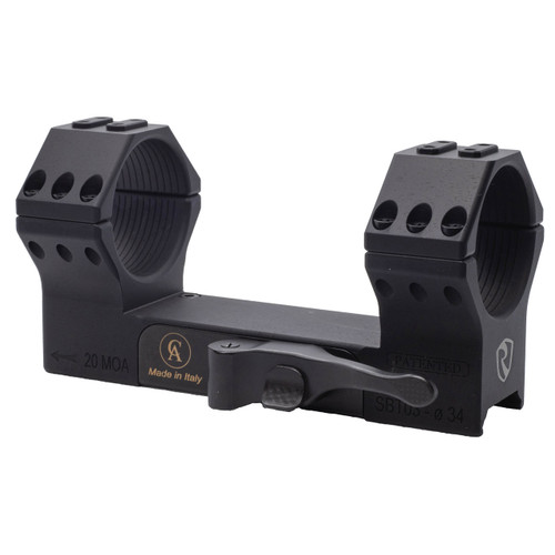 Riton Optics 34mm Picatinny QD Mount 0 MOA