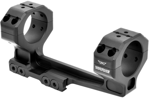 Warne Skyline Precision 1-Piece Cantilever Picatinny Scope Mount 30mm Rings Matte Black