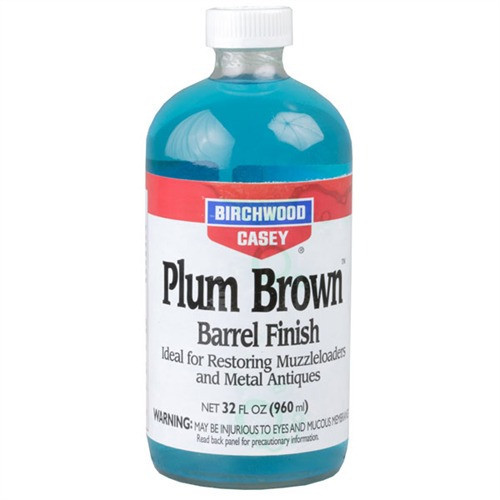 Birchwood Casey Plum Brown Barrel Finish 32 oz Liquid