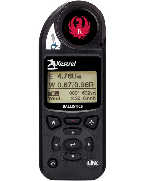 Kestrel 5700 Ruger Hand Held Weather Meter with Applied Ballistics with LiNK Black Kestrel 5700 Ruger Hand Held Weather Meter with Applied Ballistics with LiNK Black