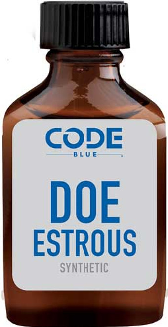 Code Blue Doe Estrus Deer Scent Synthetic 1 oz