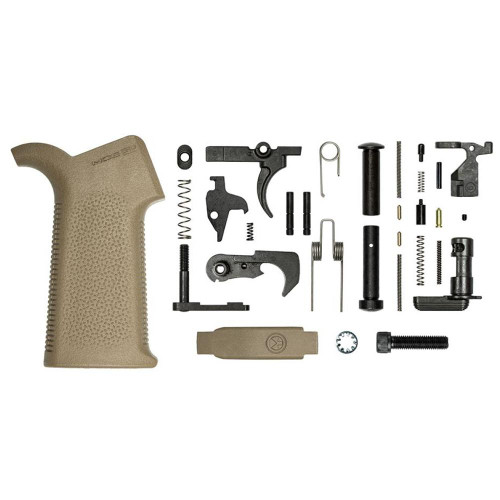 Aero Precision AR-15 Lower Parts Kit with MOE SL Grip FDE Aero Precision AR-15 Lower Parts Kit with MOE SL Grip FDE