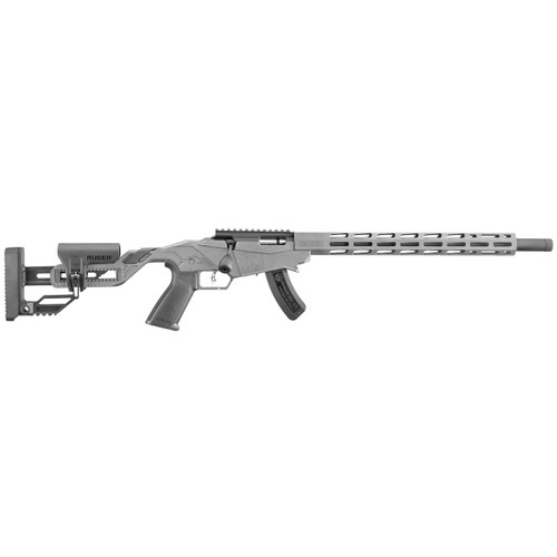 Ruger Precision Rimfire Bolt Action Rifle 22 LR 18" Threaded Barrel Grey