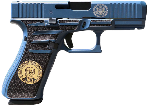 Glock G45 Gen5 9mm Luger Pistol 4.02" Barrel 17+1 Round Black (Front Serrations, nDLC Finish)