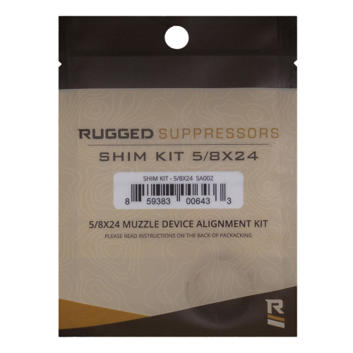 Rugged Suppressors Shim Kit 5/8x24