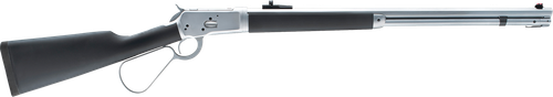 Taylor's & Company 220089 1892 Alaskan Take-Down Bolt Action Rifle .357 Magnum 16" Barrel Matte Chrome Finish Black Synthetic Stock