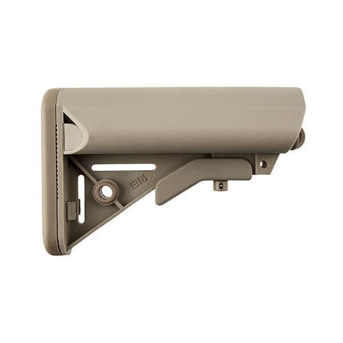 B5 Systems AR-15 Enhanced Sopmod Stock, Collapsible, Mil-Spec, FDE B5 Systems AR-15 Enhanced Sopmod Stock, Collapsible, Mil-Spec, FDE