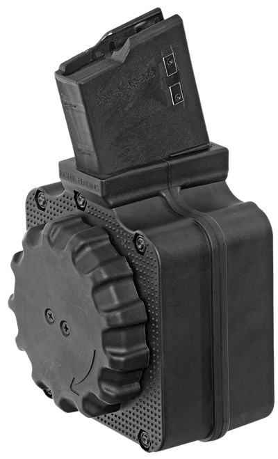 ProMag Magazine LR-308, SR-25, Ruger Precision Rifle 308 Winchester 50-Round Drum Polymer Black