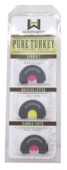 TURKEY 3-PACK MOUTH CALLSWOODHAVEN CUSTOM CALLS PURE - Image 1