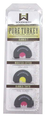 Woodhaven Custom Calls Turkey 3-Pack Mouth Calls