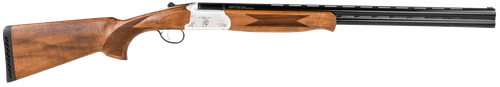 Tristar 33114 Trinity LT Over/Under 20 Gauge 26" Shotgun Silver Engraved Aluminum Receiver Turkish Walnut Stock