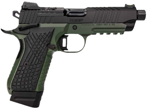 Kimber KDS9c TFS 9mm Luger Pistol 4.6" Barrel 15+1/18+1 Rounds Ranger Green/Black