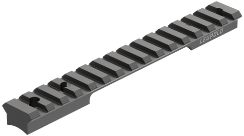 Leupold Backcountry 1-Piece 20 MOA Elevated Cross-Slot Scope Base Sauer 202 Short Action Matte Black