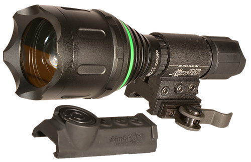 Aimshot TZ980GR Flashlight Green Matte Black 400 Lumens