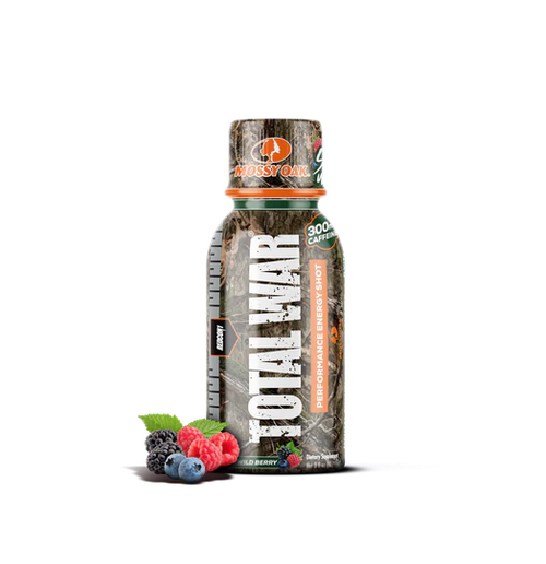 Redcon1 Total War Energy Shots Sour Wild Berry 12 Pack