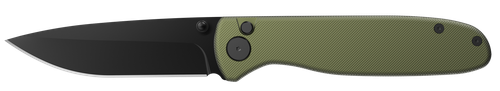 Outdoor Edge DK-1C Dirk Folding Knife 3.25" Blade Green Aluminum