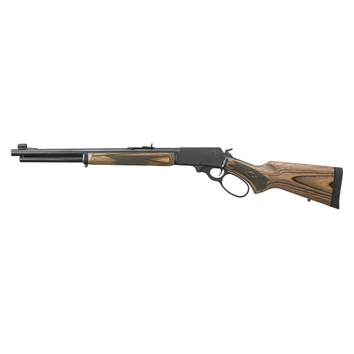 Marlin 1895 Guide Lever Action Rifle 45-70 Government 19.1" Blued Threaded Barrel Blued Frame Brown Field Stock