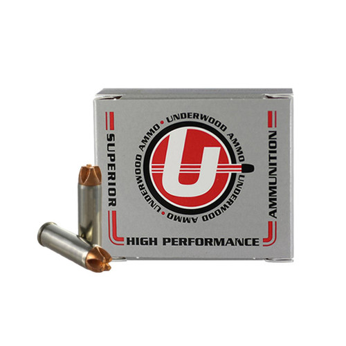 Underwood Ammo Xtreme Penetrator .454 Casull Ammo 250 Grain Copper Monolithic Box of 20