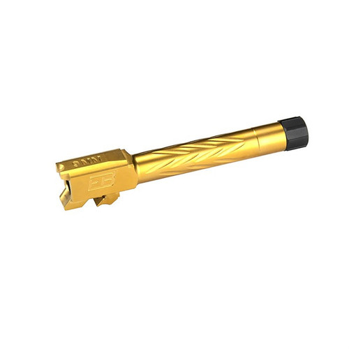 Smith & Wesson Barrel S&W M&P 2.0 9mm Luger 4.25" Threaded Tin Gold