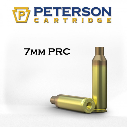 Peterson Cartridge 7mm PRC Brass 50ct box
