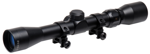 Truglo Trushot Rifle Scope 3-9x32mm 1" Tube Duplex Reticle Black